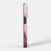 Coque Pour iPhone 14 Plus Agate rose et or (Côté droit)