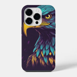 Coque Pour iPhone 14 Plus Aigle majestueux aux couleurs vives