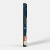 Coque Pour iPhone 14 Plus Alien UFO de nom personnalisé (Côté droit)