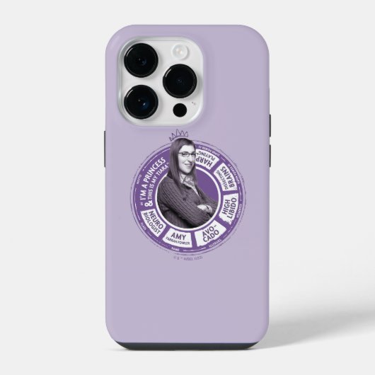 Coque Pour iPhone 14 Plus Amy Farrah Fowler - Graphique d'informations (Verso)