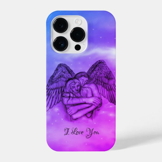 Coque Pour iPhone 14 Plus Angel Eros in Love (Verso)