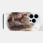 Coque Pour iPhone 14 Plus Anges (Verso Horizontal)