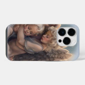 Coque Pour iPhone 14 Plus Anges (Verso Horizontal)