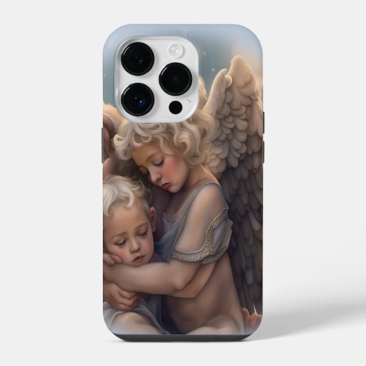 Coque Pour iPhone 14 Plus Anges (Verso)