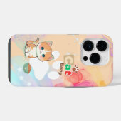 Coque Pour iPhone 14 Plus Anime orange clair  (Verso Horizontal)