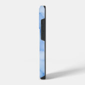 Coque Pour iPhone 14 Plus Aquarelle Abstraite Bleu Clair (Côté gauche)