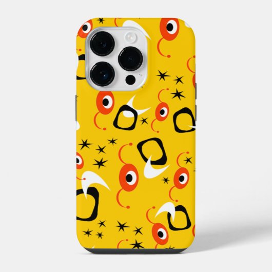 Coque Pour iPhone 14 Plus Araignées Rétro Atomiques (Verso)
