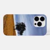 Coque Pour iPhone 14 Plus Arbre dans un champ de blé (Verso Horizontal)