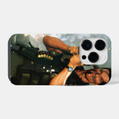 Coque Pour iPhone 14 Plus Arnold avec bazooka de bras (Verso Horizontal)