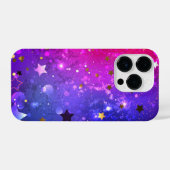 Coque Pour iPhone 14 Plus Arrière - plan rose brillant (Verso Horizontal)