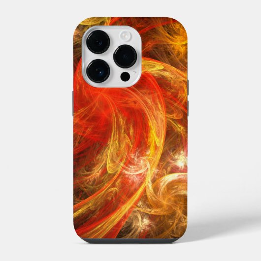 Coque Pour iPhone 14 Plus Art abstrait Firestorm Nova (Verso)