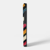 Coque Pour iPhone 14 Plus art linéaire abstrait (Côté gauche)