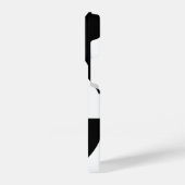 Coque Pour iPhone 14 Plus B&W Purple Hearts Beating (Côté gauche)