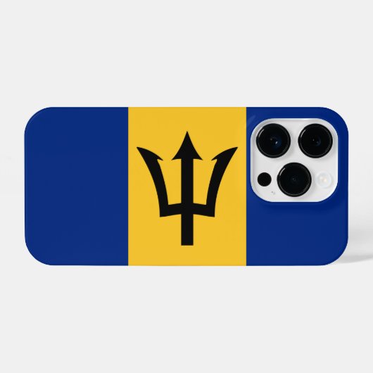 Coque Pour iPhone 14 Plus Barbade (Verso Horizontal)