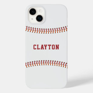 Coque Pour iPhone 14 Plus Baseball Fun Sports Jeu Nom Personnalisé