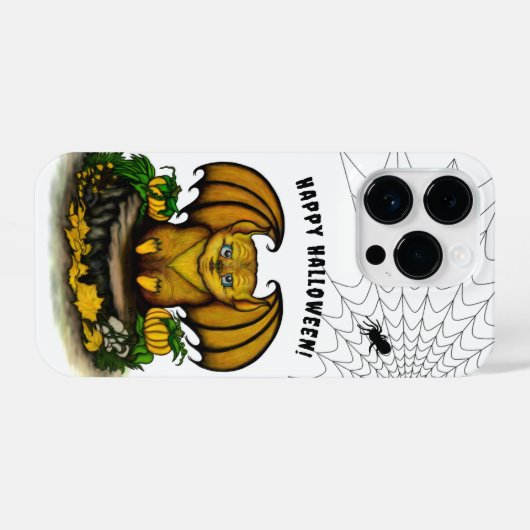 Coque Pour iPhone 14 Plus Bat d'Halloween mignonne (Verso Horizontal)