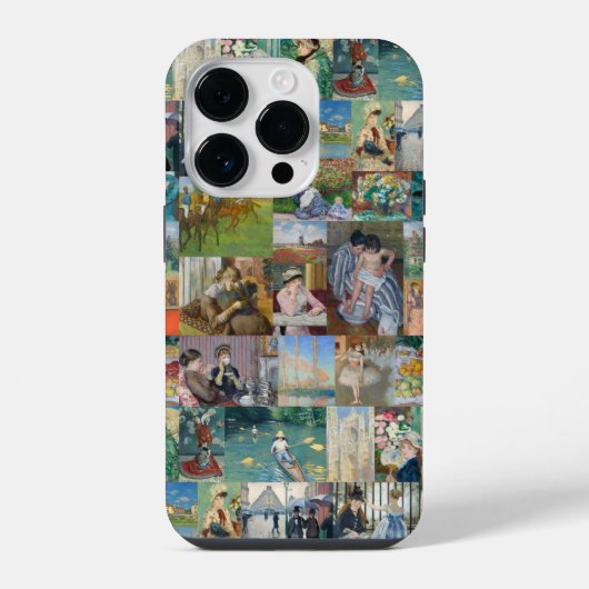 Coque Pour iPhone 14 Plus Beau Art Impressionniste Élégant (Verso)