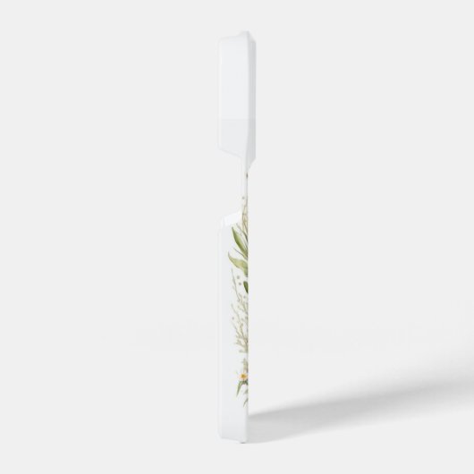 Coque Pour iPhone 14 Plus Bébé mignon Opossum en Fleur sauvage (Côté droit)