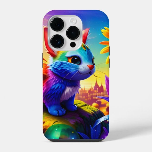 Coque Pour iPhone 14 Plus Bel Animal Trois (Verso)
