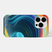 Coque Pour iPhone 14 Plus Belle cascade arc-en-ciel (Verso Horizontal)