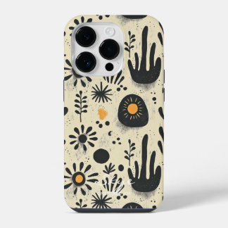 Coque Pour iPhone 14 Plus Bien-être Floral Bliss aux accents désertiques