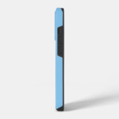 Coque Pour iPhone 14 Plus Bleu Clair Uni, Coque iPhone (Côté gauche)