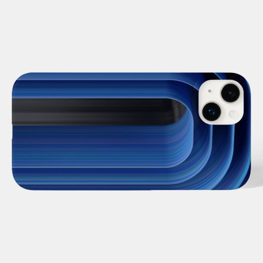Coque Pour iPhone 14 Plus Blue Skeet iPhone / coque ipad (Verso (horizontal))