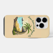 Coque Pour iPhone 14 Plus Calme et plage (Verso Horizontal)
