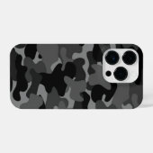 Coque Pour iPhone 14 Plus Camion noir gris (Verso Horizontal)