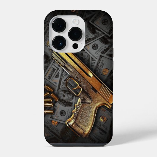 Coque Pour iPhone 14 Plus canon à argent (Verso)