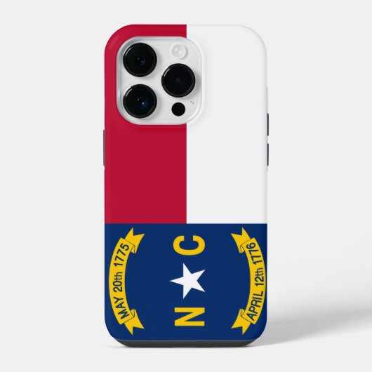 Coque Pour iPhone 14 Plus Caroline du Nord (Verso)