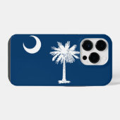Coque Pour iPhone 14 Plus Caroline du Sud (Verso Horizontal)