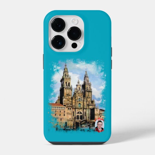 Coque Pour iPhone 14 Plus Catedral de Santiago de Compostela (Verso)