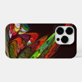 Coque Pour iPhone 14 Plus Chameleon Art Abstrait (Verso Horizontal)