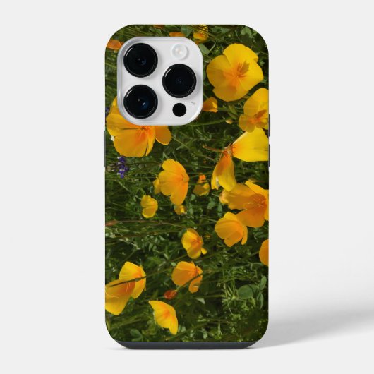 Coque Pour iPhone 14 Plus Champ de coque iphone de pavots (Verso)
