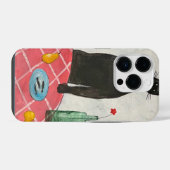 Coque Pour iPhone 14 Plus Chat et poisson (Verso Horizontal)