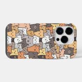 Coque Pour iPhone 14 Plus Chat mème (Verso Horizontal)