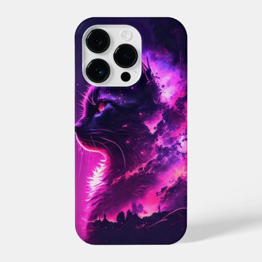 Coque Pour iPhone 14 Plus Chat mignon rose (Verso)