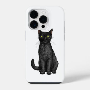 Coque Pour iPhone 14 Plus Chat noir