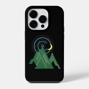Coque Pour iPhone 14 Plus ciel de lune croissante dans la montagne Case-Mate