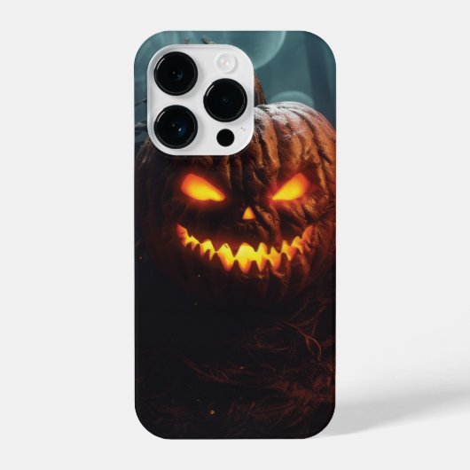 Coque Pour iPhone 14 Plus Citrouille mal (Verso)