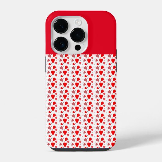 Coque Pour iPhone 14 Plus Cœurs charmants (Verso)
