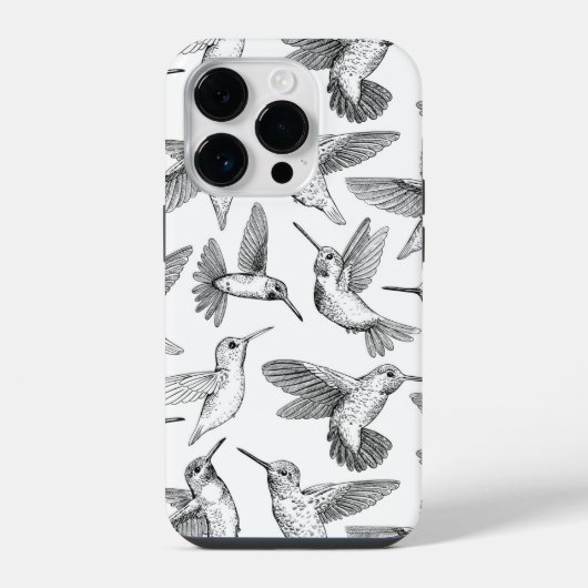 Coque Pour iPhone 14 Plus Colibris (Verso)