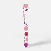 Coque Pour iPhone 14 Plus Colorful Blooms Repeat Pattern (Côté gauche)