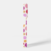 Coque Pour iPhone 14 Plus Colorful Blooms Repeat Pattern (Côté droit)
