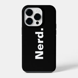 Coque Pour iPhone 14 Plus Conception drôle minimaliste texte blanc un mot Ne