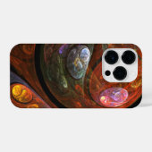 Coque Pour iPhone 14 Plus Connexion fluide Art Abstrait (Verso Horizontal)