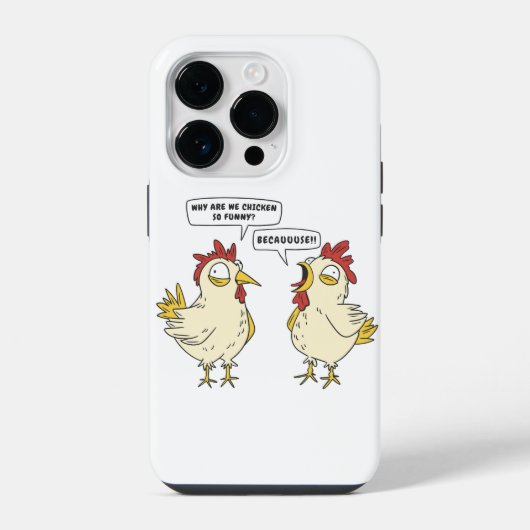 COQUE POUR iPhone 14 PLUS CONVERSATION DE POULE DRÔLE (Verso)