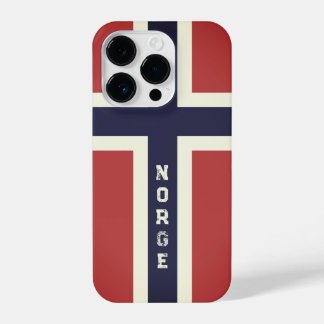 Coque Pour iPhone 14 Plus Cool drapeau norvégien personnalisé iPhone 14 pro 