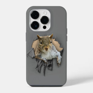 Coque Pour iPhone 14 Plus Coque-coque iphone de l'écureuil-chemise arraché